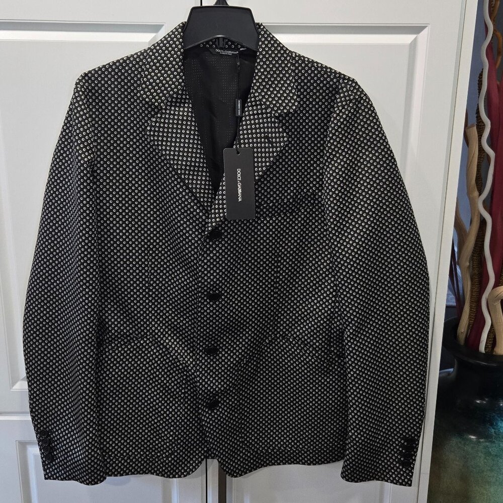 Dolce & Gabbana Four Button Single-Breasted Blazer